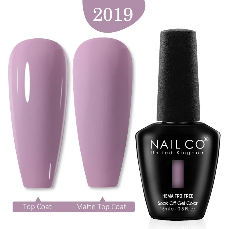 NAILCO Red Colors Series 15ML Nail Gel Polish Nail Supplies Semi Permanent For Nail Art Manicure Soak Off LED UV Hybrid Varnish